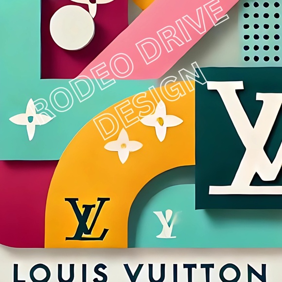 VUITTON WALL ART 11X17 PRINT VUITTON POSTER - Picture 2 of 2